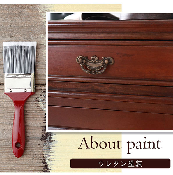 デスク 机 おしゃれ 収納 アンティーク調 プレジデントデスク エグゼクティブデスク 社長デスク 180cm ブラウン-3