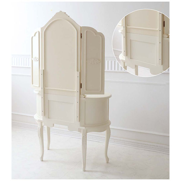 おしゃれな輸入家具専門店 人気の三面鏡ドレッサー