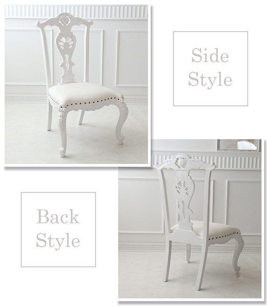 輸入家具 クィーンアン ダイニングチェア 椅子 イス 猫脚