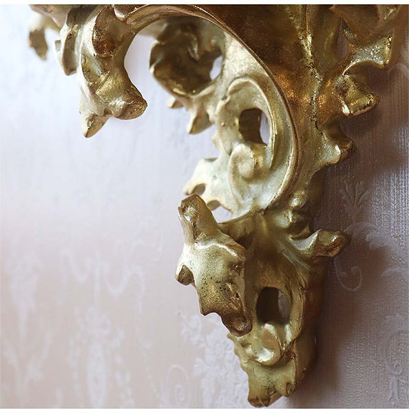 ウォールコンソール スコンス ゴールド 右向き アシメトリー