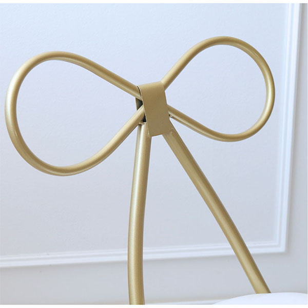 【新品・未使用】 ヨーロピアン調　白家具　チェアー　リボンデザイン 完成品 アウトレット ヨーロピアン調 白家具 チェアー リボンデザイン