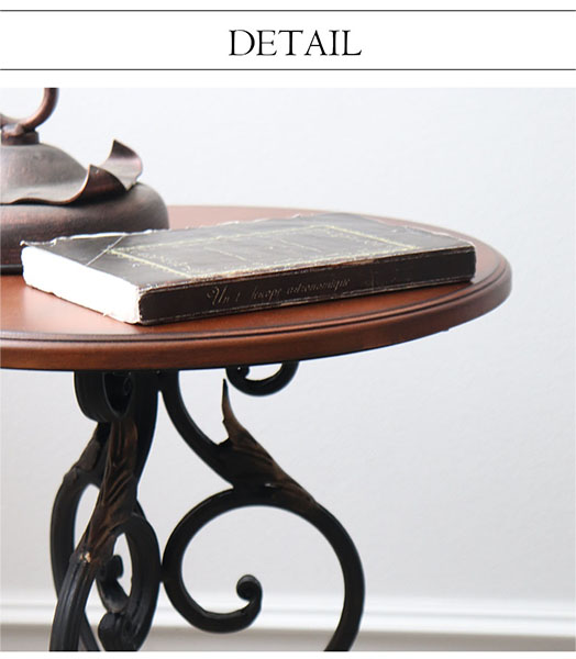 アイアン製 アンティーク調 コンソールテーブル 猫脚 花台 おしゃれ  