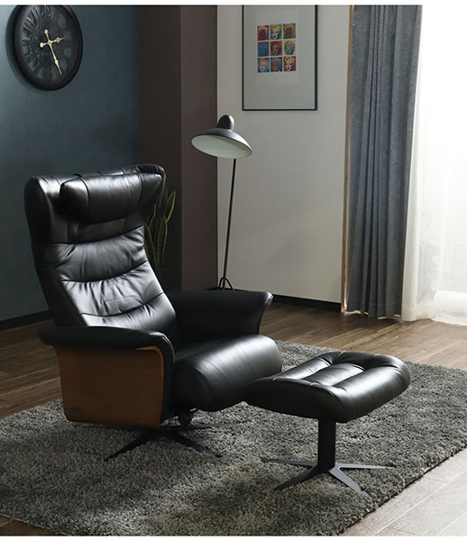 自分だけの空間を確保できる「パーソナルチェア」 ブラック-1