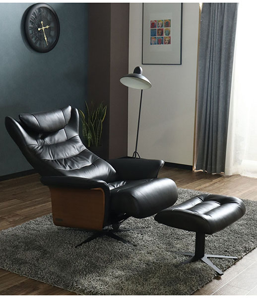 自分だけの空間を確保できる「パーソナルチェア」 ブラック-2