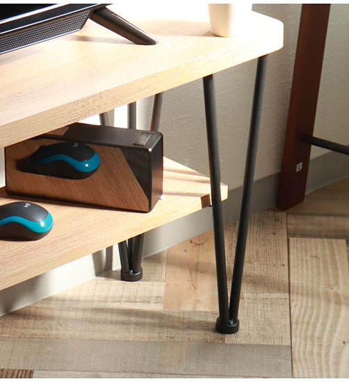 スタイリッシュでおしゃれなロータイプの棚としても使えるっテレビ台 テレビラック 幅105cm 奥行30cm-10