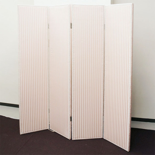 ジェニファーテイラー パーティション ハルノ ピンク 4連 衝立 間仕切り ヨーロピアン 送料無料-2