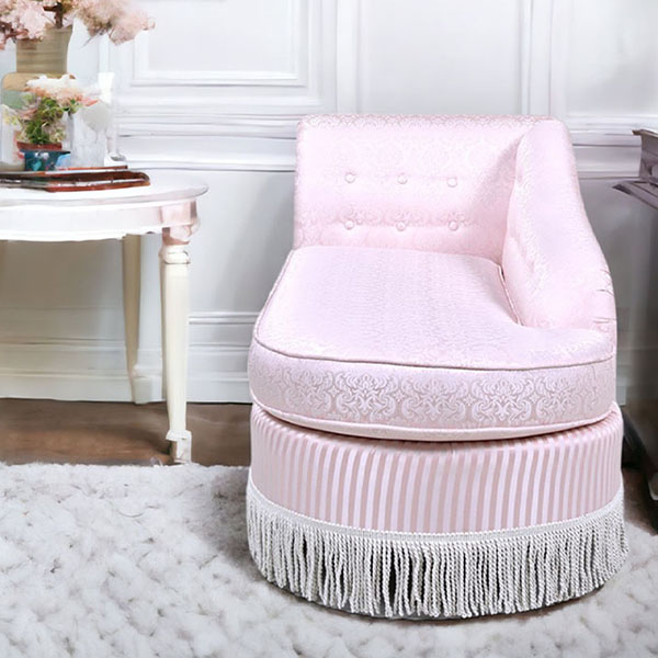 ジェニファーテイラー カウチ カウチソファ ソファー ハルノ ピンク おしゃれ ロココ 開梱設置付き-3