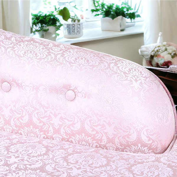 ジェニファーテイラー カウチ カウチソファ ソファー ハルノ ピンク おしゃれ ロココ 開梱設置付き-7