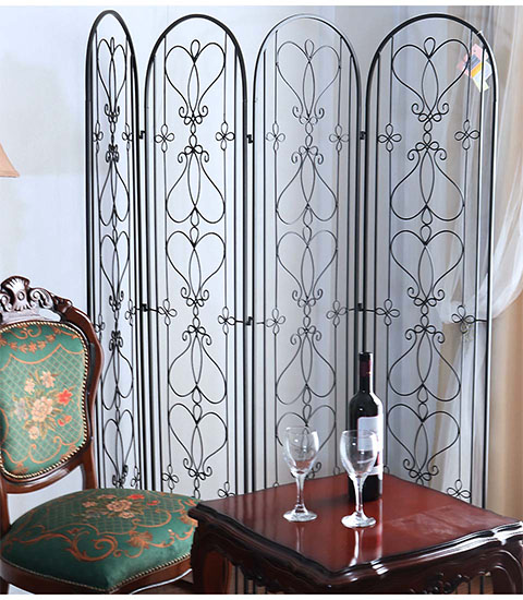 ハートがかわいい アイアン製パーテーション輸入家具の通販ショップ-4