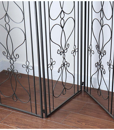 ハートがかわいい アイアン製パーテーション輸入家具の通販ショップ-8