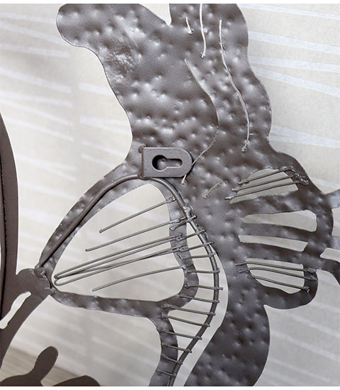 壁面をおしゃれに演出 ウォールアート オリエンタルフラワー｜Y-KAGU