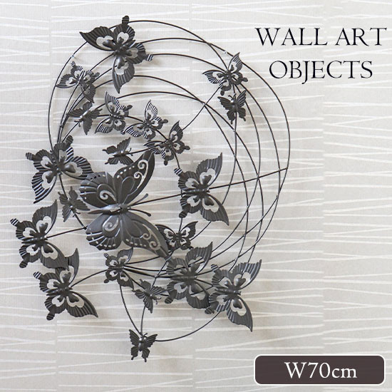 壁面をおしゃれに演出 ウォールアート バタフライダンス｜Y-KAGU