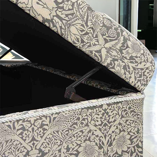 ジェニファーテイラー Jennifer Taylor 収納付きベンチ いちご泥棒（GR  