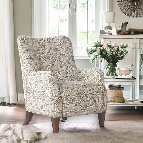 クラシックスタイル・アームチェア・イチゴ泥棒 ジェニファーテイラー Jennifer Taylor 1Pソファ(アームチェア) いちご泥棒（GR）｜Y-KAGU(輸入家具屋さん.com)