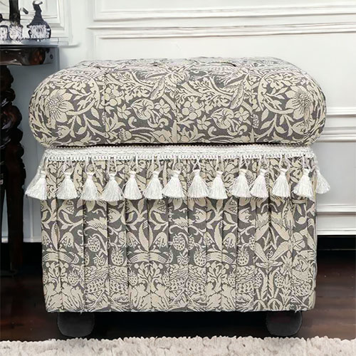 ジェニファーテイラー Jennifer Taylor 収納付きスツール いちご泥棒  