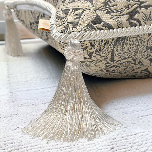 ジェニファーテイラー,Jennifer,Taylor,クッション,いちご泥棒（グレー）,おしゃれ,45×45cm｜Y-KAGU(輸入家具屋さん.com)-5