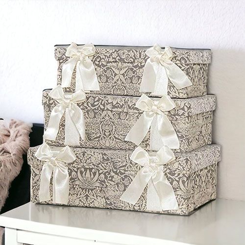 ジェニファーテイラー,Jennifer,Taylor,BOX3Pセット,いちご泥棒（グレー）,おしゃれ,｜Y-KAGU(輸入家具屋さん.com)-1
