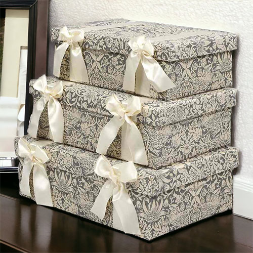 ジェニファーテイラー,Jennifer,Taylor,BOX3Pセット,いちご泥棒（グレー）,おしゃれ,｜Y-KAGU(輸入家具屋さん.com)-3