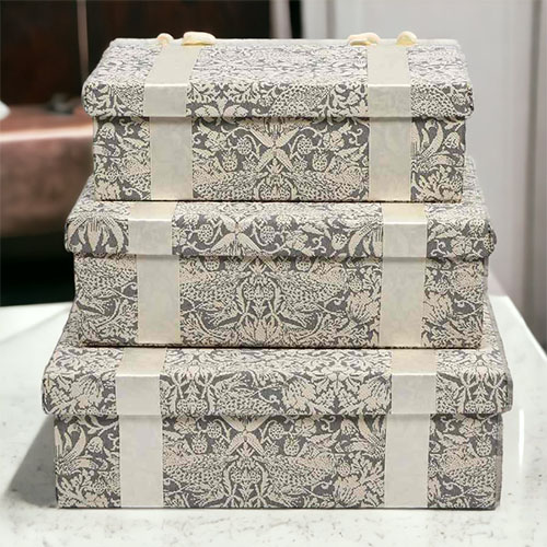 ジェニファーテイラー,Jennifer,Taylor,BOX3Pセット,いちご泥棒（グレー）,おしゃれ,｜Y-KAGU(輸入家具屋さん.com)-5