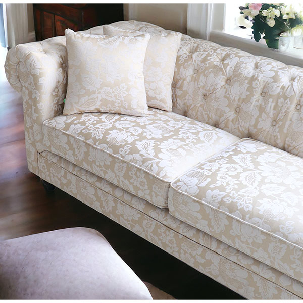 チェスターフィールド ソファ 2P 2人掛け エレガント ヨーロピアン おしゃれ 可愛い 姫系 ロココ調-11