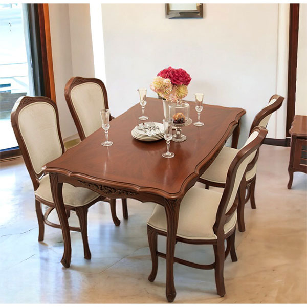 アンティーク調 ダイニングテーブル 150cm｜Y-KAGU(輸入家具屋さん.com) 