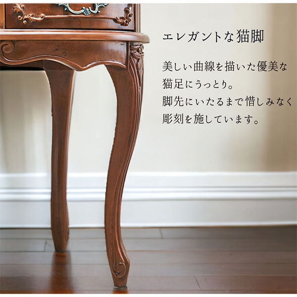 アンティーク調 ドレッサー（本体のみ） おしゃれ 輸入家具-12