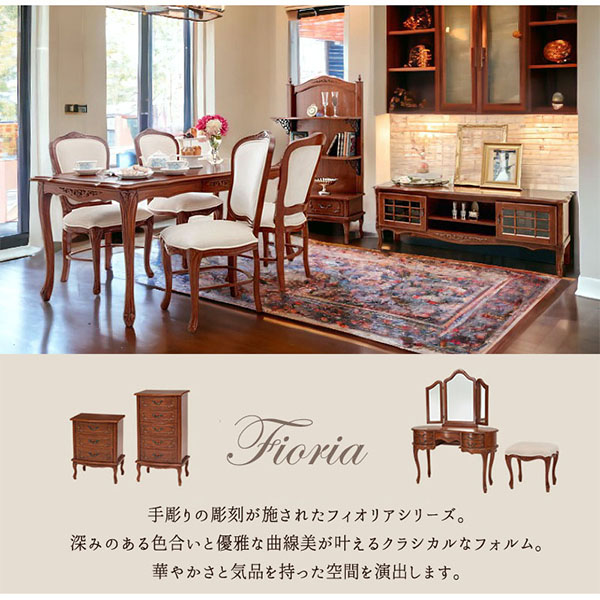 アンティーク調 ドレッシングスツール おしゃれ 輸入家具-8