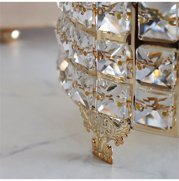 ゴージャス ダストボックス＆ティッシュボックス2点セット-9