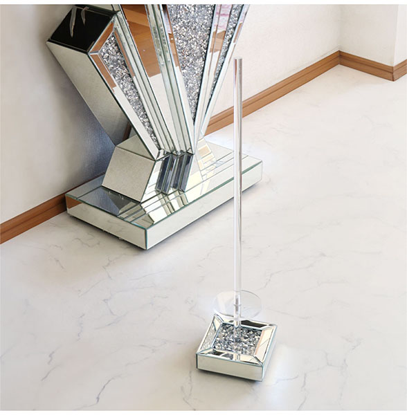 トイレットペーパースタンド,おしゃれ,キラキラ,トイレットペーパー,ホルダー,自立式,店舗什器,サロン,飲食店-1