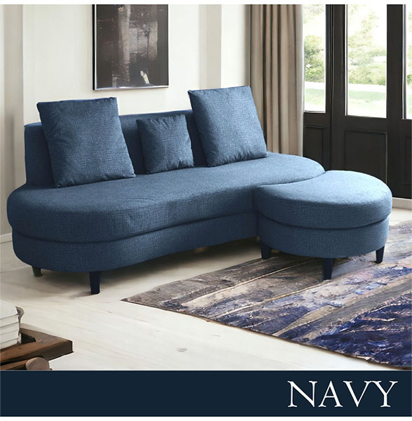 ひっかき傷に強い,ペット用,ペット対策,カウチソファ,三人掛けソファ,ソファー,ベージュ,オットマン付き,おしゃれ-12