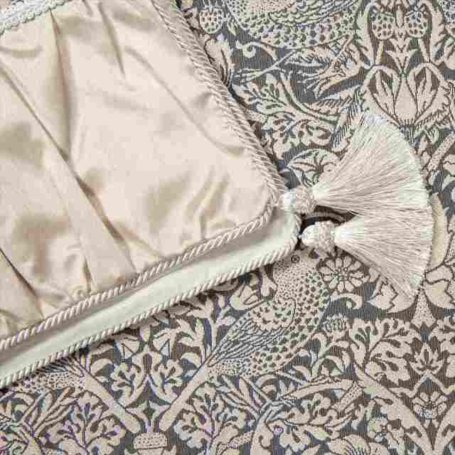 ジェニファーテイラー マルチカバー いちご泥棒（GR） 180×160cm Strawberry Thief-7