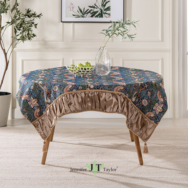 ジェニファーテイラー マルチカバー いちご泥棒 180×160cm Strawberry Thief-1