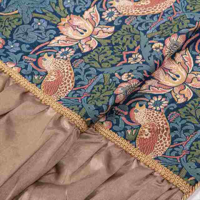 ジェニファーテイラー マルチカバー いちご泥棒 180×160cm Strawberry Thief-5