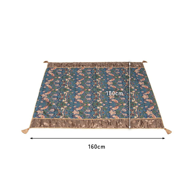 ジェニファーテイラー マルチカバー いちご泥棒 180×160cm Strawberry Thief-7