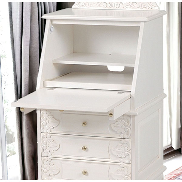 姫系家具 ヴィオレッタ・ライティングデスク（ライティングビューロー  