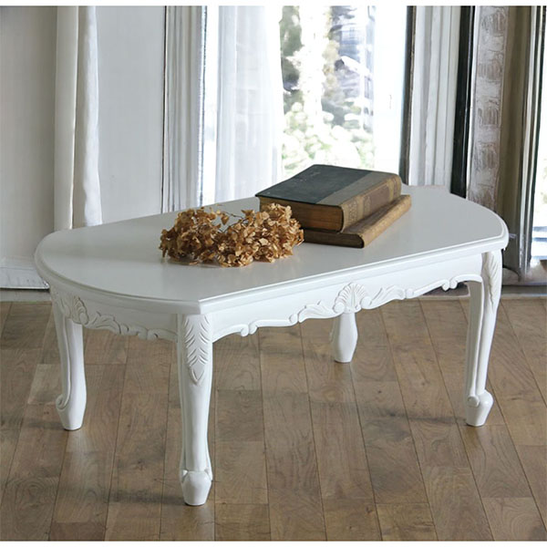 姫系家具 ヴィオレッタ・センターテーブル 幅80cm｜Y-KAGU(輸入家具屋  