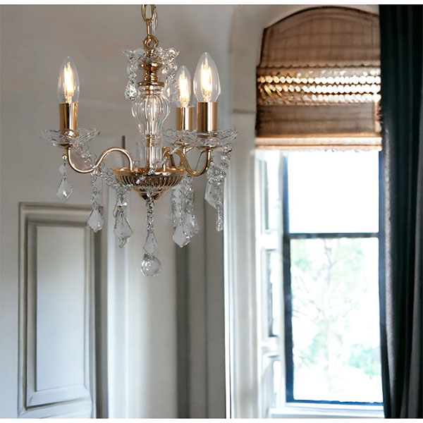 全2色展開 LED対応 ガラス製 3灯シャンデリア ペンダントライト シーリングランプ 現代的デザイン 省エネ インテリア照明 店舗什器用-9