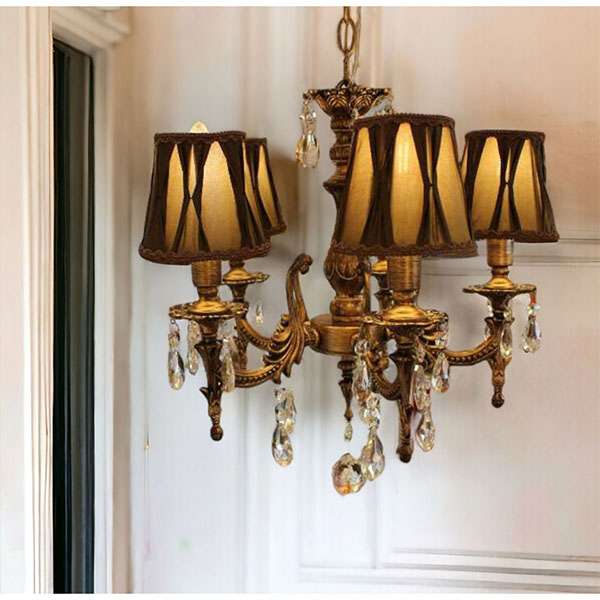 全2色展開 モダン LED 5灯シャンデリア ペンダントライト シーリングランプ 省エネ照明 インテリア照明 店舗什器用 おしゃれ-9