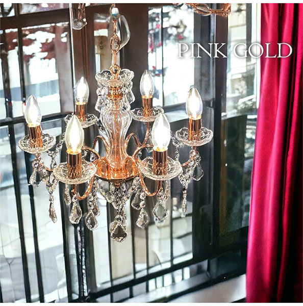 全4色展開 モダン LED 6灯シャンデリア ペンダントライト シーリングランプ 省エネ照明 インテリア照明 店舗什器用 おしゃれ-2