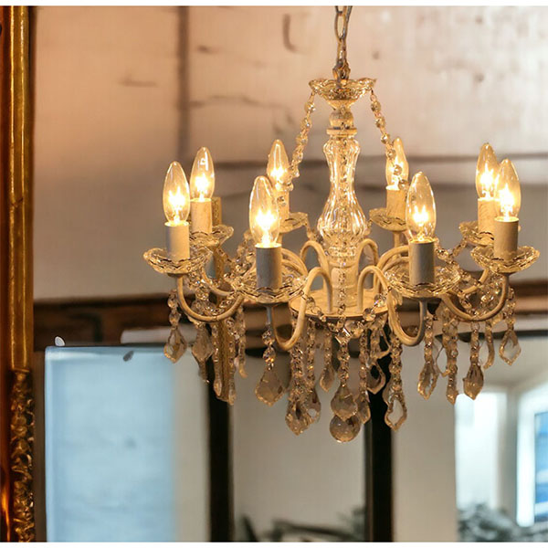 全4色展開 モダン LED 8灯シャンデリア ペンダントライト シーリングランプ 省エネ照明 インテリア照明 店舗什器用 おしゃれ-9