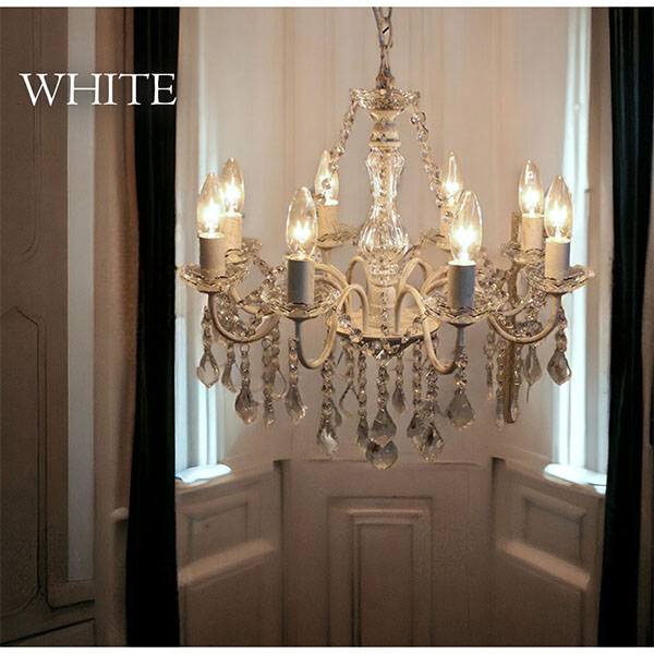 全4色展開 モダン LED 8灯シャンデリア ペンダントライト シーリングランプ 省エネ照明 インテリア照明 店舗什器用 おしゃれ-12