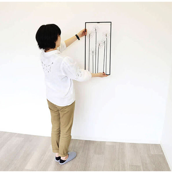 立体 ウォールアートパネル アンティーク調 フラワー 壁飾り おしゃれ ウォールパネル ウォールアート-2