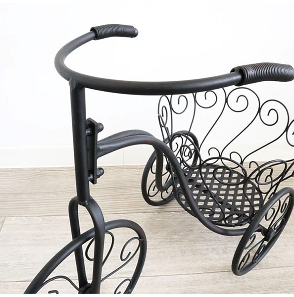 アンティーク調,ガーデニング,自転車型・プランターカバー,おしゃれ,アイアン,園芸,鉢カバー-12