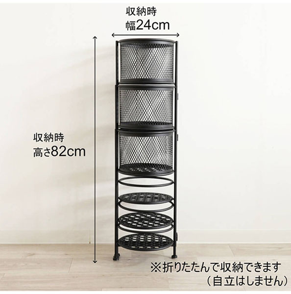 ガーデニングアイテム,アイアン製,ラウンドプランタースタンド,高さ52cm,花台,フラワースタンド,丸型,おしゃれ-6