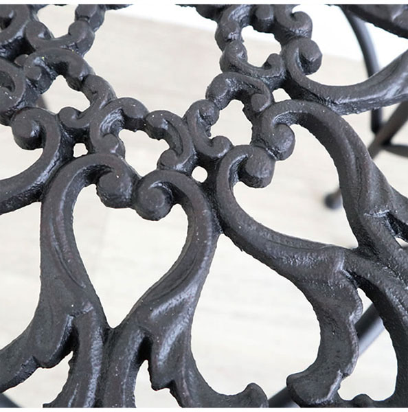 ガーデニングアイテム,アンティーク調,アイアンスタンド,2点セット,花台,おしゃれ,ヨーロピアン,園芸,ガーデン,庭-12