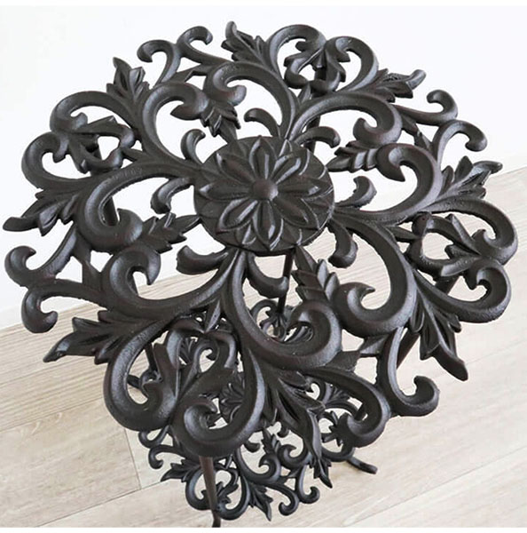 アイアン製,アンティーク調,フラワースタンド（花台）,高さ61ｃｍ,プランタースタンド,おしゃれ,ガーデニングアイテム,ヨーロピアン調-10