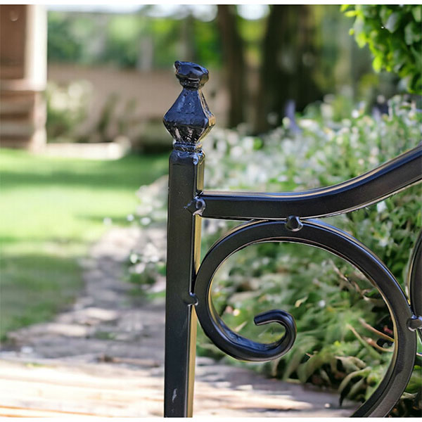 ガーデンチェア,おしゃれ,アイアン,レモン,2脚入り,輸入家具,イエロー-10