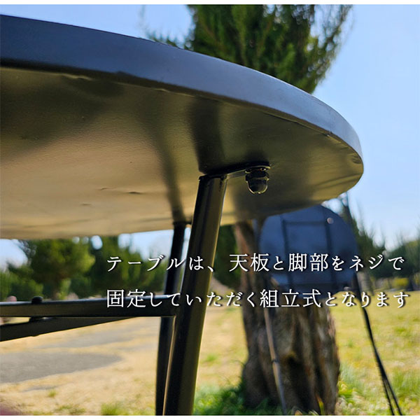 ガーデニング,ガーデンテーブル,セット,3点,チェア,テーブル,レモン,イエロー-17