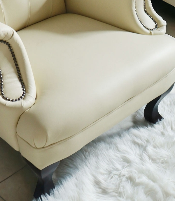 チェスターフィールド,本革,パーソナルチェア,1人掛け,ソファ,ソファー,アイボリー,オフホワイト,白,おしゃれ,猫脚,ドイツレザー-14