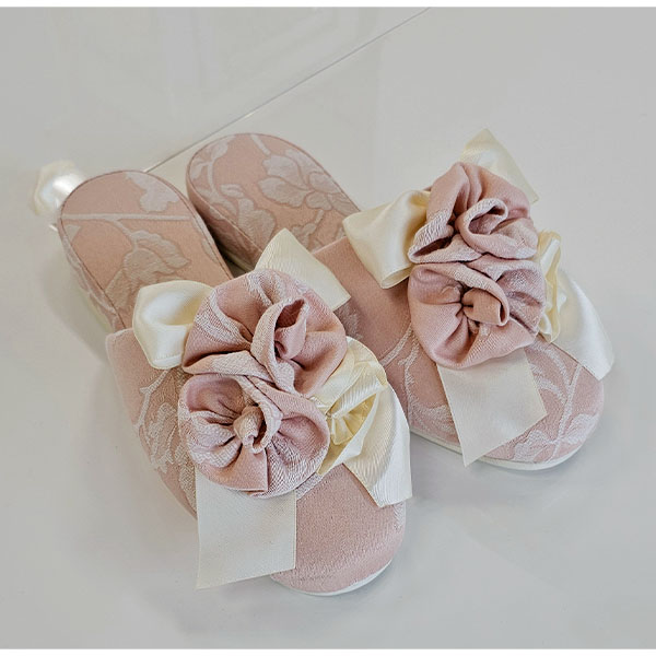 ジェニファーテイラー スリッパ ルームシューズ おしゃれ 可愛い 高級 ヨーロピアン 室内履き 参観 入学式 卒業式 Harmonia-1